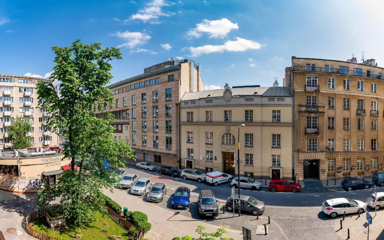 Mokotowska 67 Prywatne Mieszkanie Z Balkonem W Centrum Miasta I W Poblizu Ambasady Usa Samodzielne Zameldowanie! Self Check-In System! Warszawa Eksteriør billede
